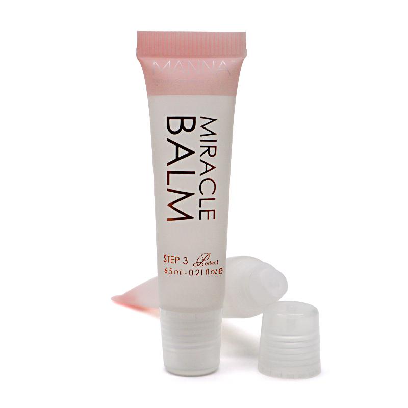 16 tube diameter, clear lipstick tube offset pink, screw cap