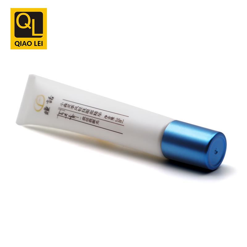 19 tube diameter, white tube 20g, three ball, electroplated straight edge cap