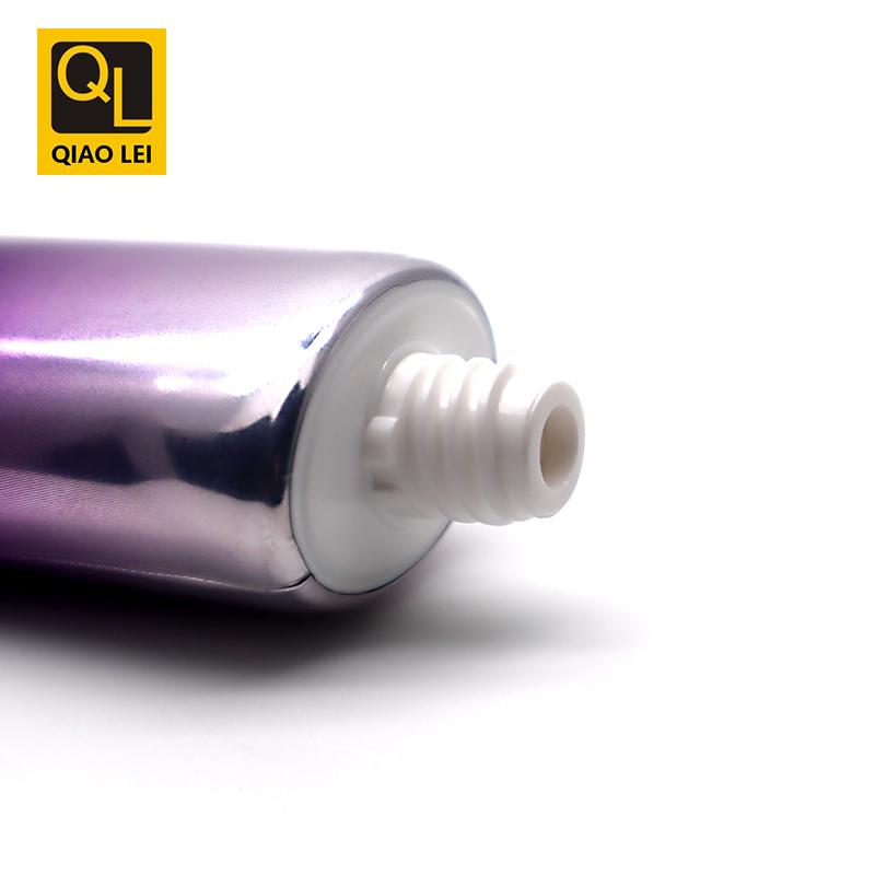 25 tube diameter, purple gradient aluminum-plastic tube, plating flat cap