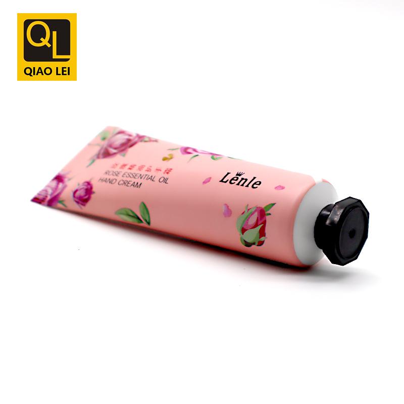 25 tube diameter, pink flower aluminum plastic tube, black octagonal cover