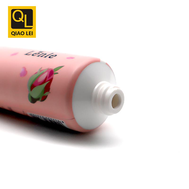 25 tube diameter, pink flower aluminum plastic tube, black octagonal cover