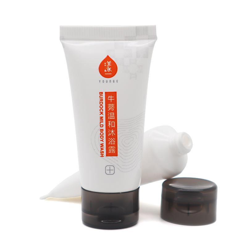 25 tube diameter, white hose, black transparent flip cap