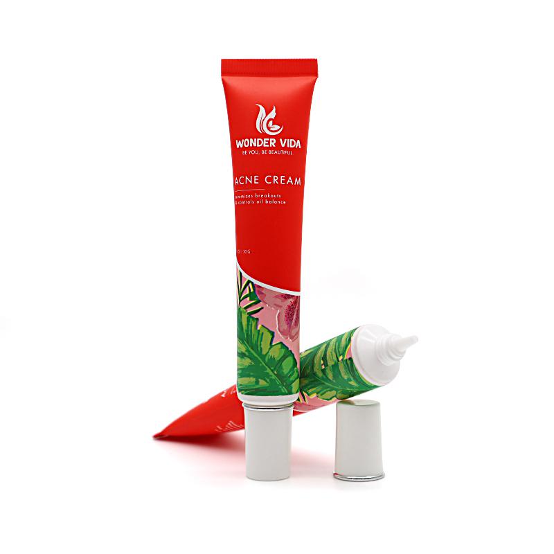 22 tube diameter, red hose 30g, white bright cover with silver plated edge
