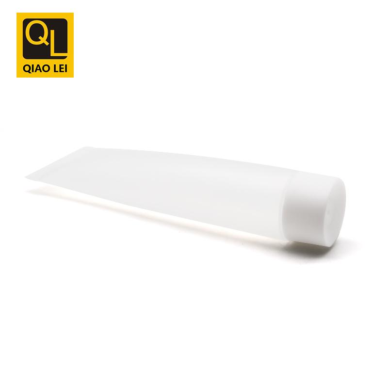 25 tube diameter, transparent hose 30ml, white concave top screw cap