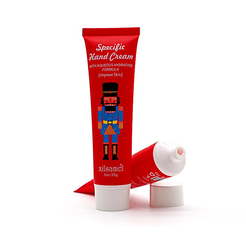 25 tube diameter, red hose, white screw cap