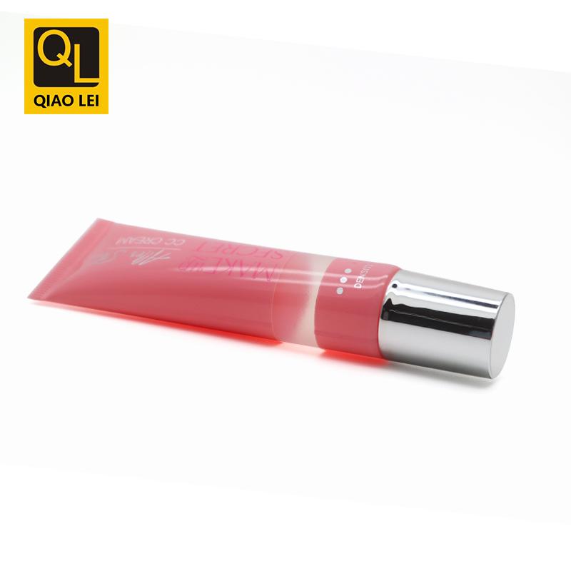 25 tube diameter, pink hose 40ml, straight edge cap