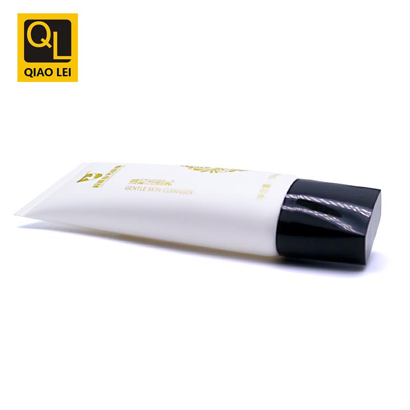 40 tube diameter, 100mlwhite flat tube, black flat screw cap