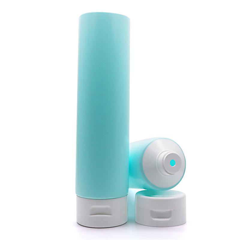 50 tube diameter, blue hose, white screw cap