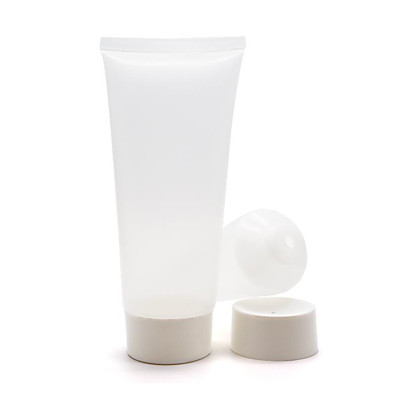 45 tube diameter, clear hose, white screw cap