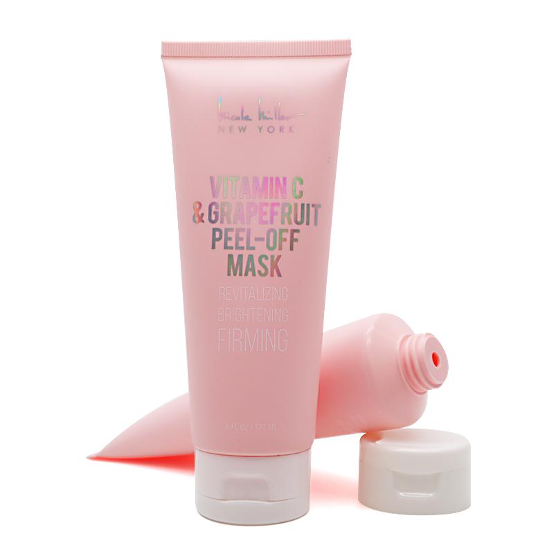 45 tube diameter, pink hose, white flip cap