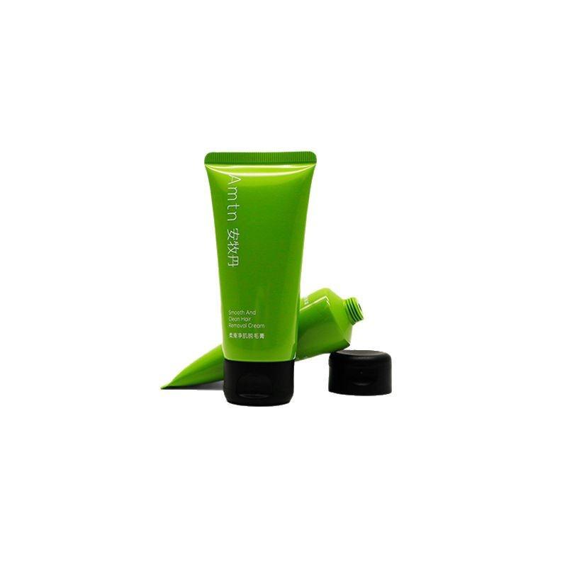 35 mm diameter black flip-top tube packaging for hair removal cream