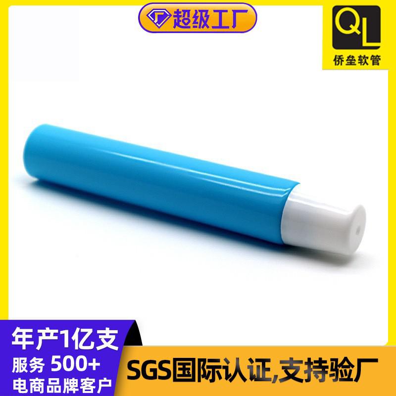 16mm diameter white screw-top lipstick/lip gloss tube packaging