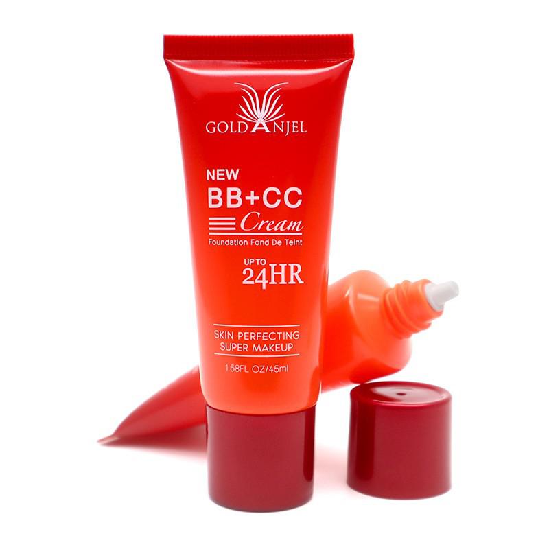 45ml BB Cream Foundation Liquid Soft Tube Packaging