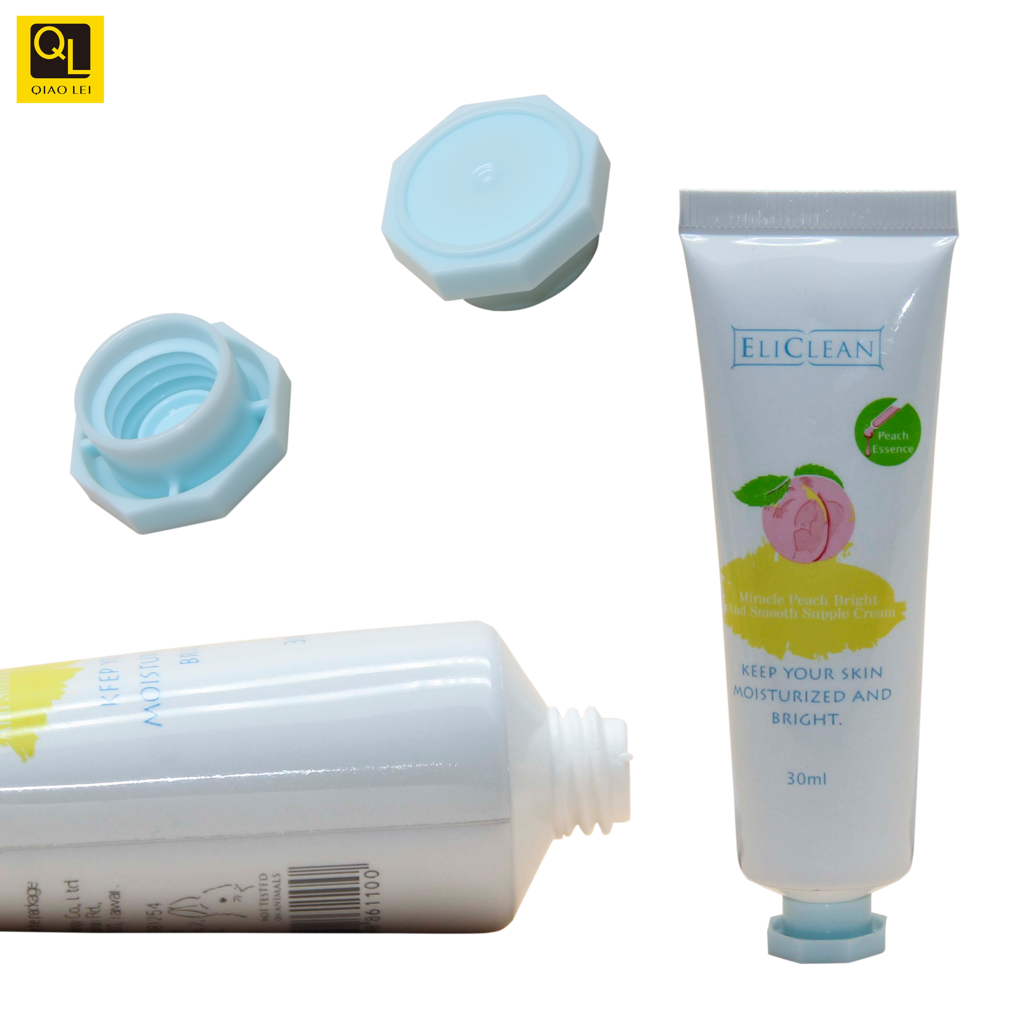 30ml aluminium-plastic tube hand cream packaging
