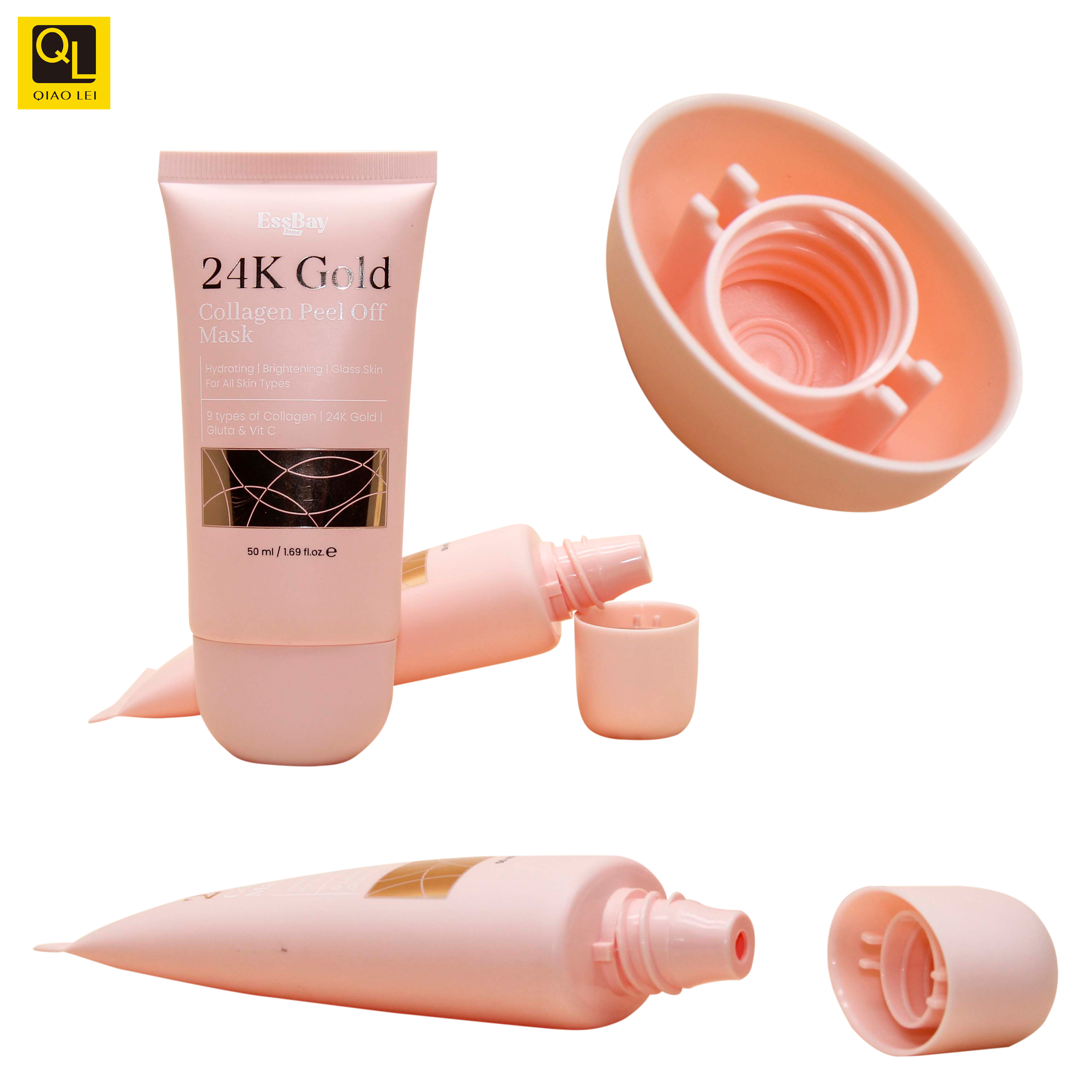 40mmPE cosmetic hose large capacity packaging tube