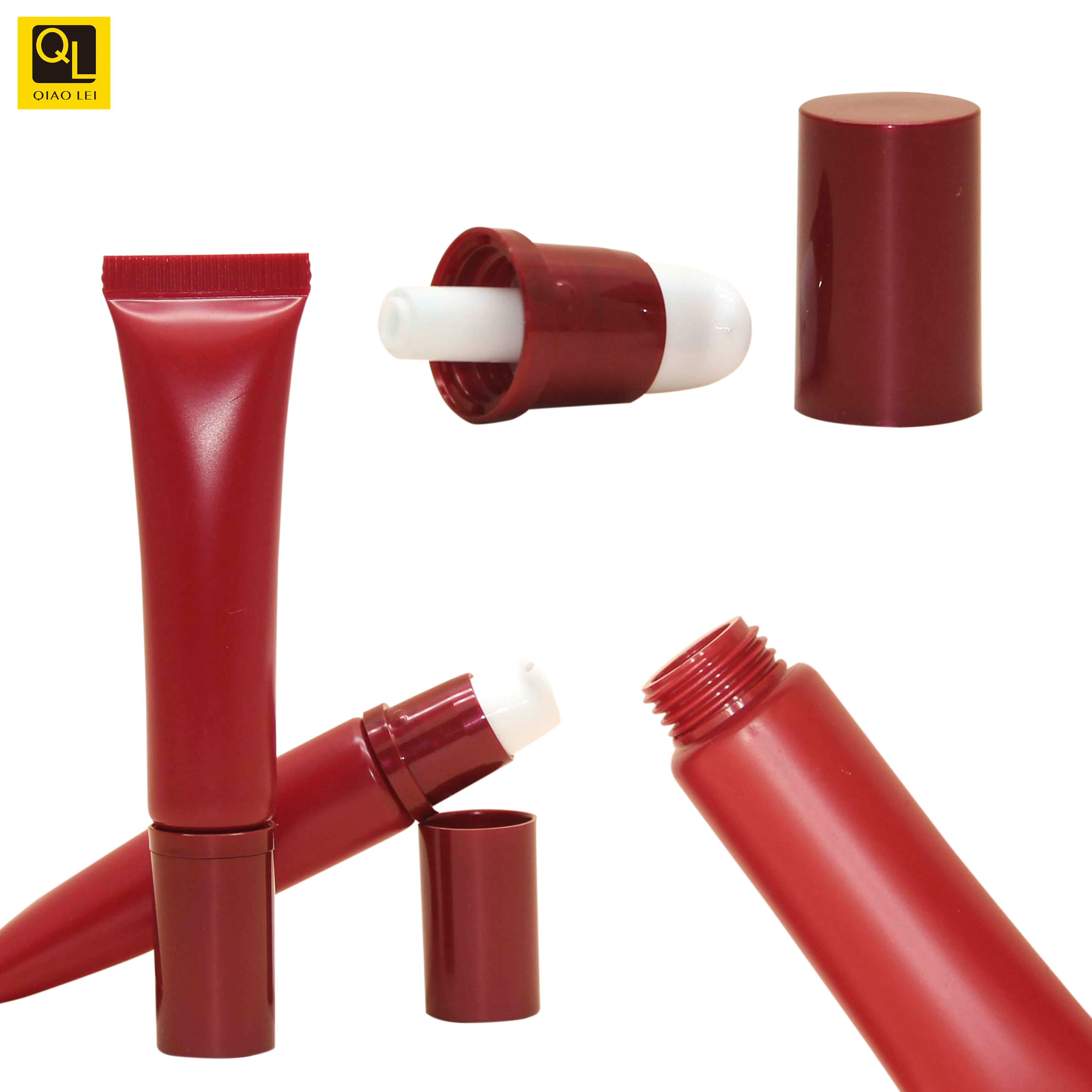 19mm cosmetic tube with vacuum pump head