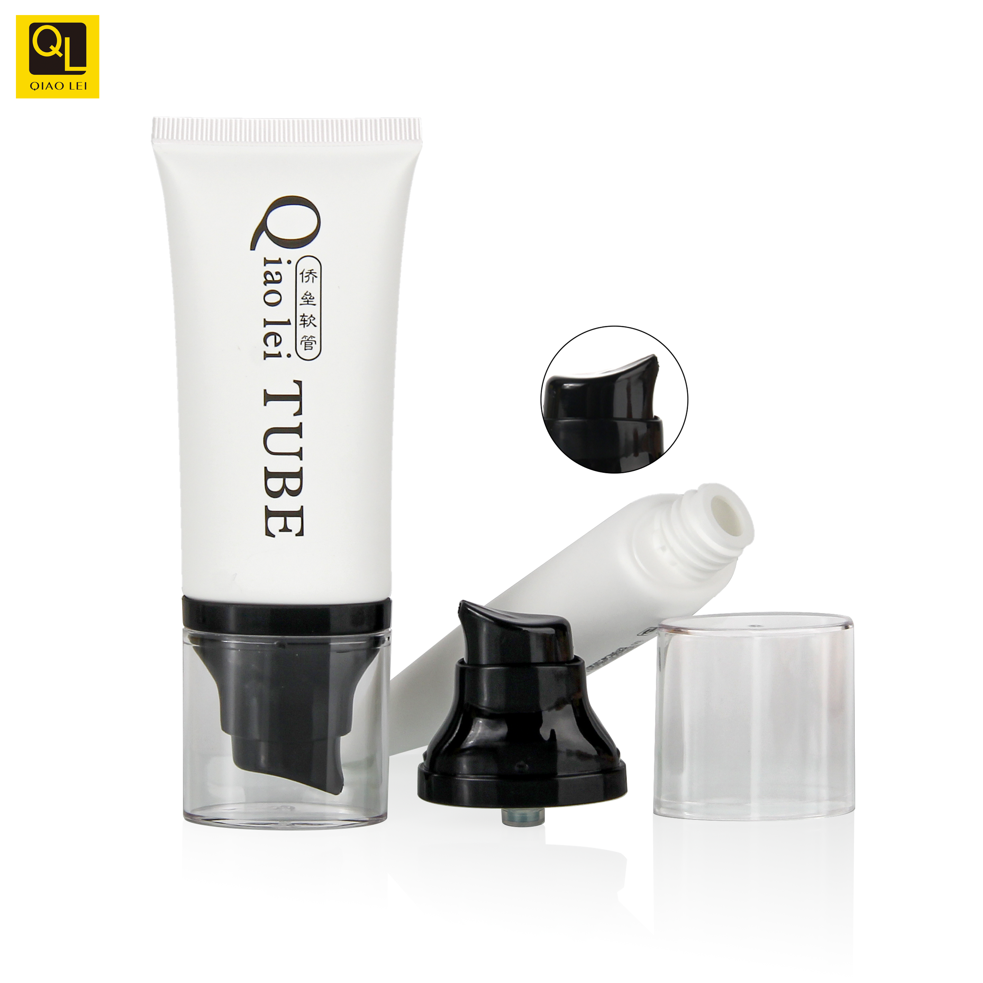 Liquid foundation cosmetic hose