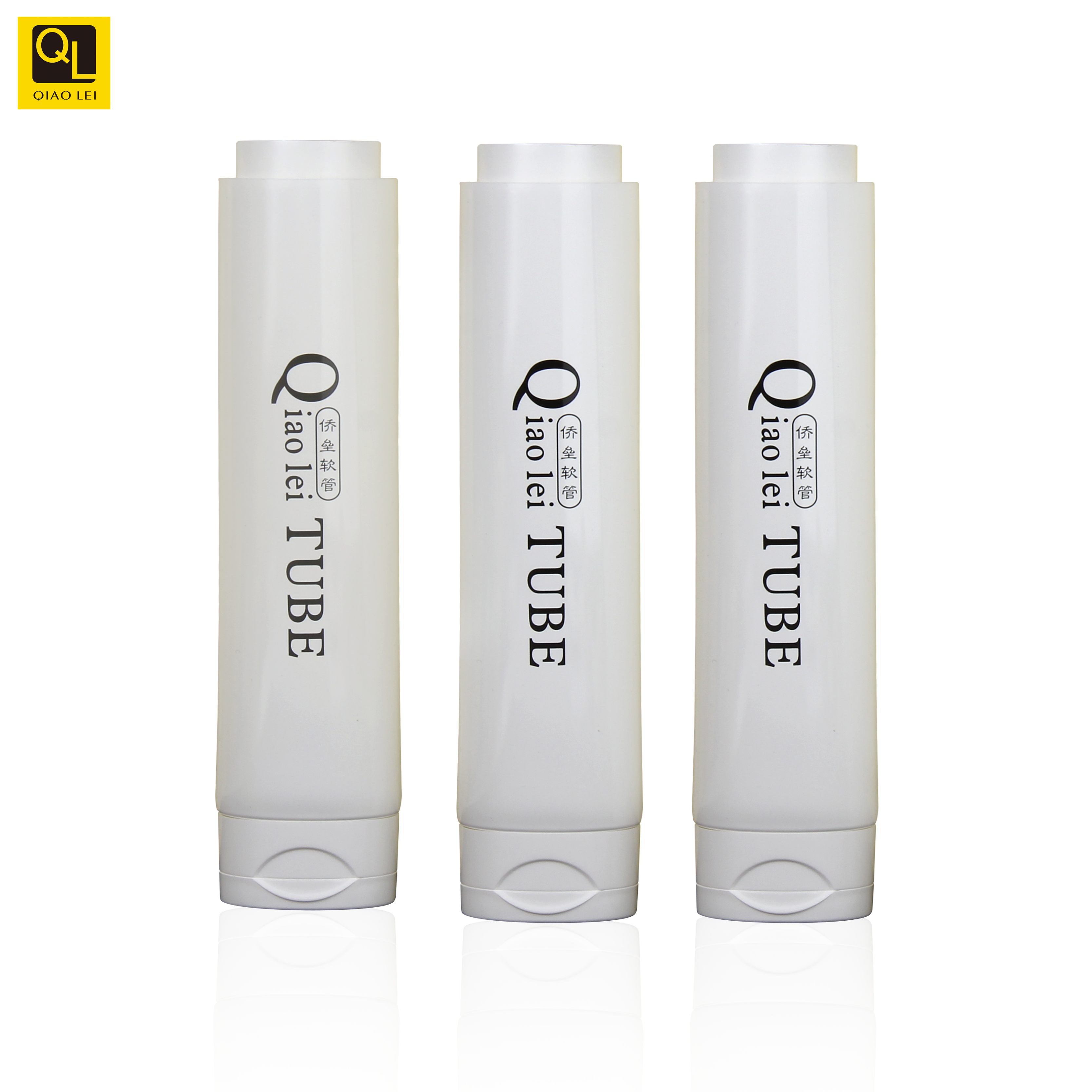 Alphabet tube for cosmetics