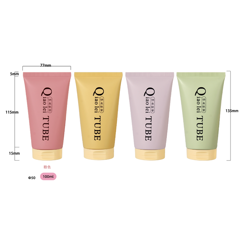 Facial cleanser, hand cream, cosmetics tube