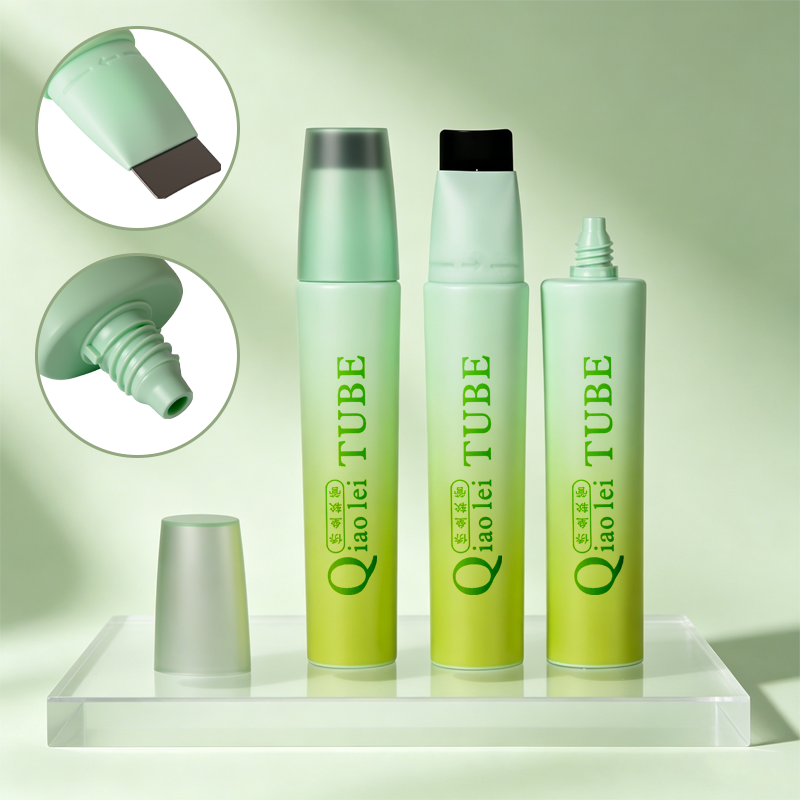 Blackhead shovel functional head cosmetic tube
