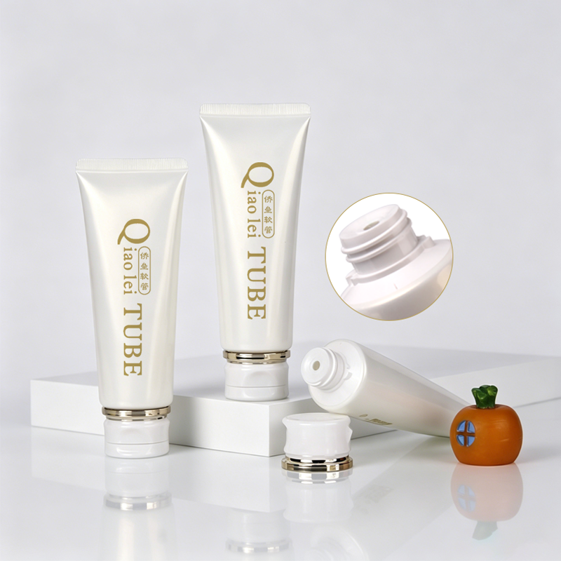 Facial cleanser, hand cream, cosmetics tube