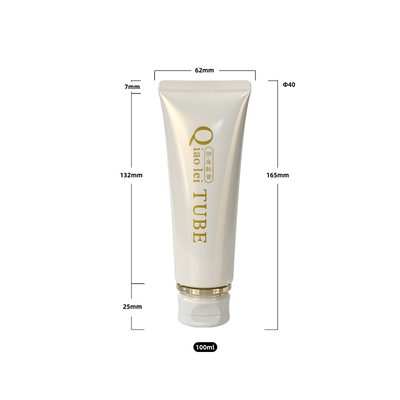 Facial cleanser, hand cream, cosmetics tube