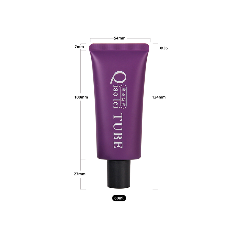 Sunscreen, facial cleanser, cosmetics, tube packaging
