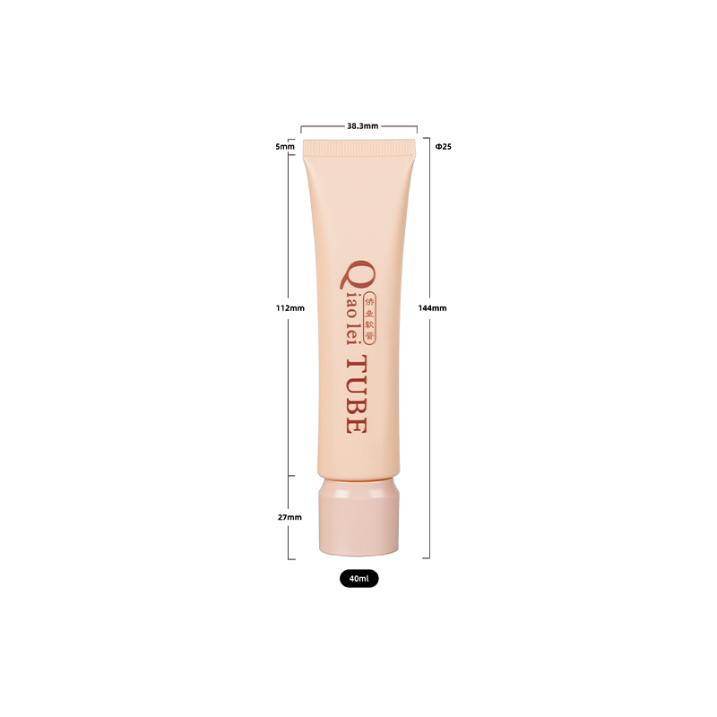Liquid foundation cosmetic tube