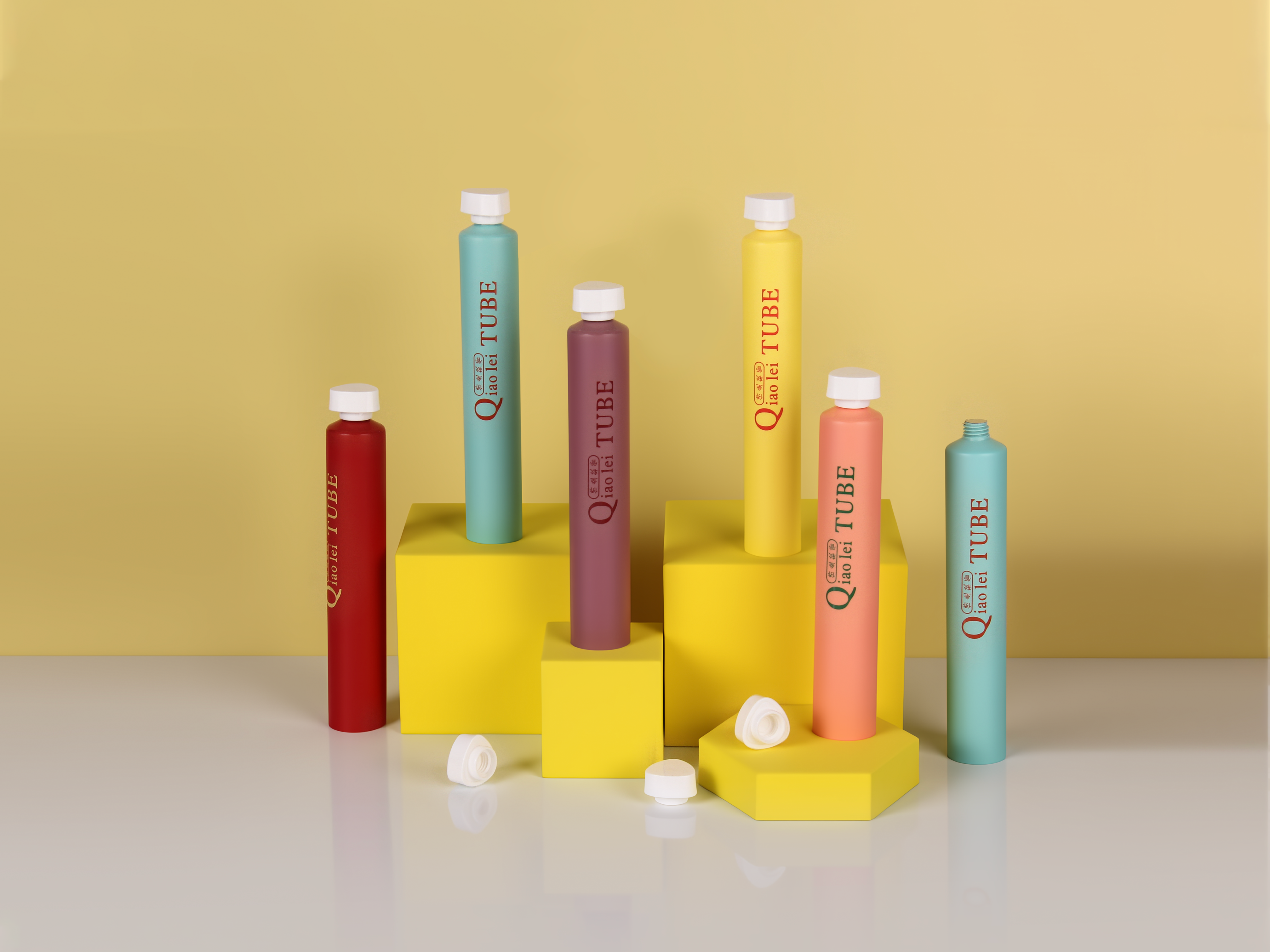 Hand cream cosmetic tube